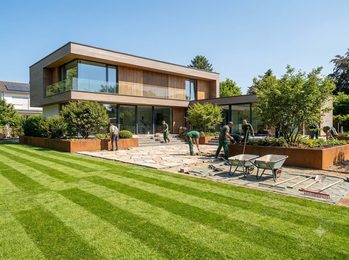 Garten- und Außenbereichsgestaltung